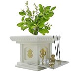 Marble Tulsi Stand