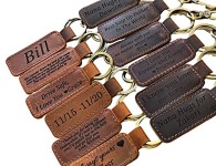 Leather Keychains